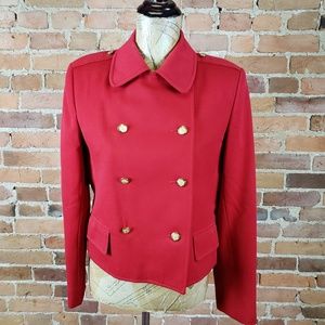 Herbert Grossman Red Double-breasted Suit Jacket 6